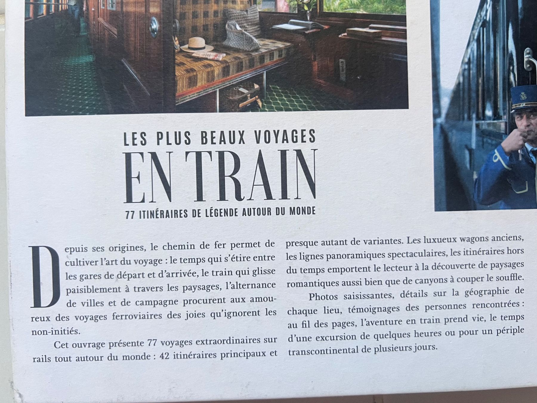 Libri: Les plus beaux voyages en train – Usato da Lugnorre venduto da jul_lnh6 3