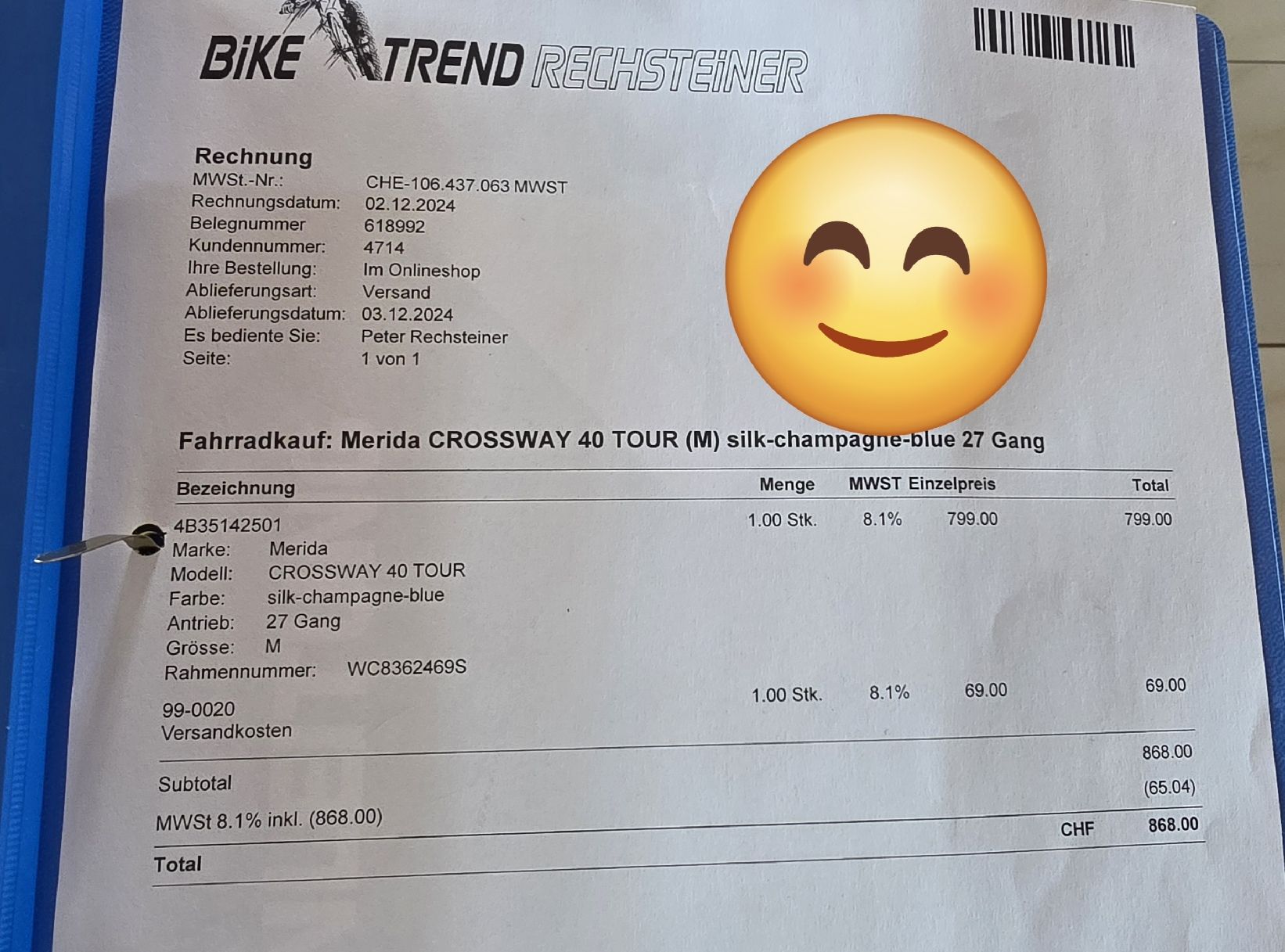 Merida Velos: Merida Crossway neuwertig!! – Neu (gemäss Beschreibung) aus Grosswangen von DenChey 6