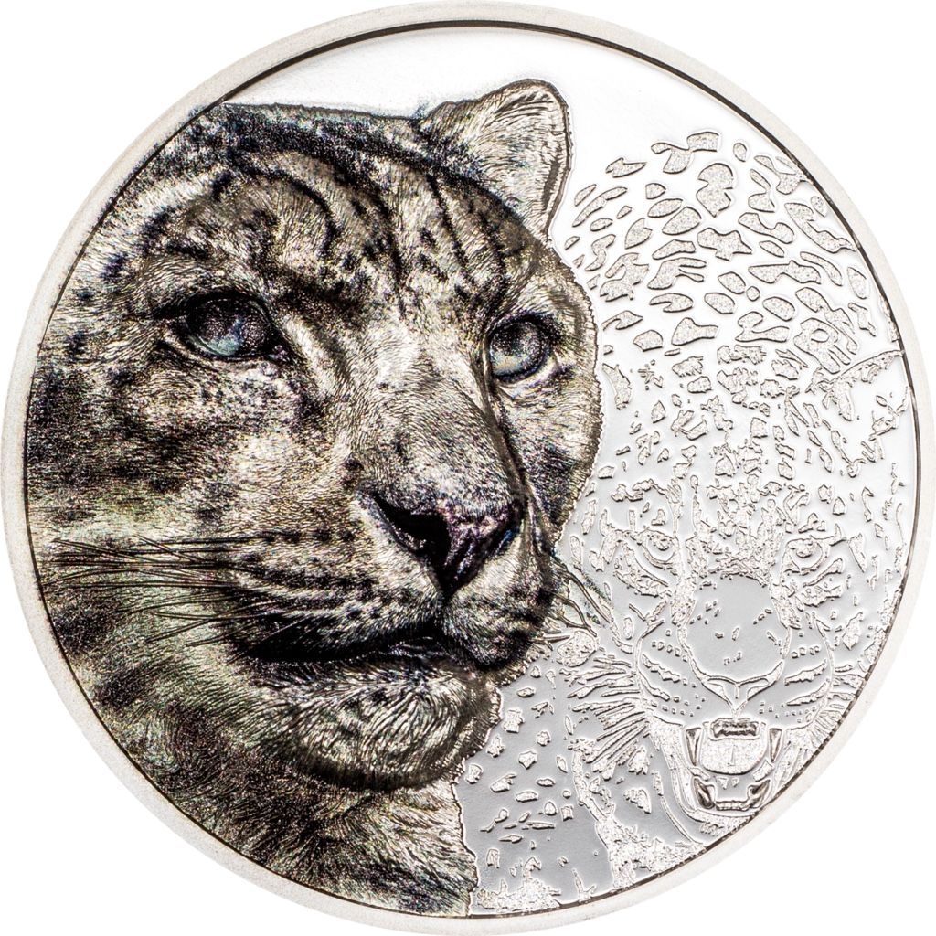 Tutti le monete: Schneeleopard Wilde Mongolei 1 Oz Silbermünze – Nuovo (secondo la descrizione) da Zürich venduto da TheSwissCoin 3