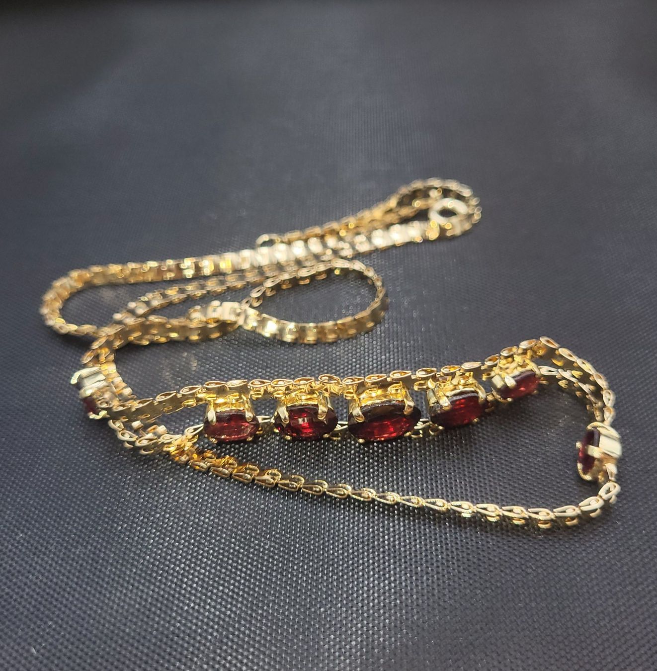Colliers: Gold Collier Mit Steine – D'occasion à Wald ZH par Dasilver 5