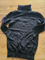 Rollkragen Pullover Gr. 140-146 schwarz