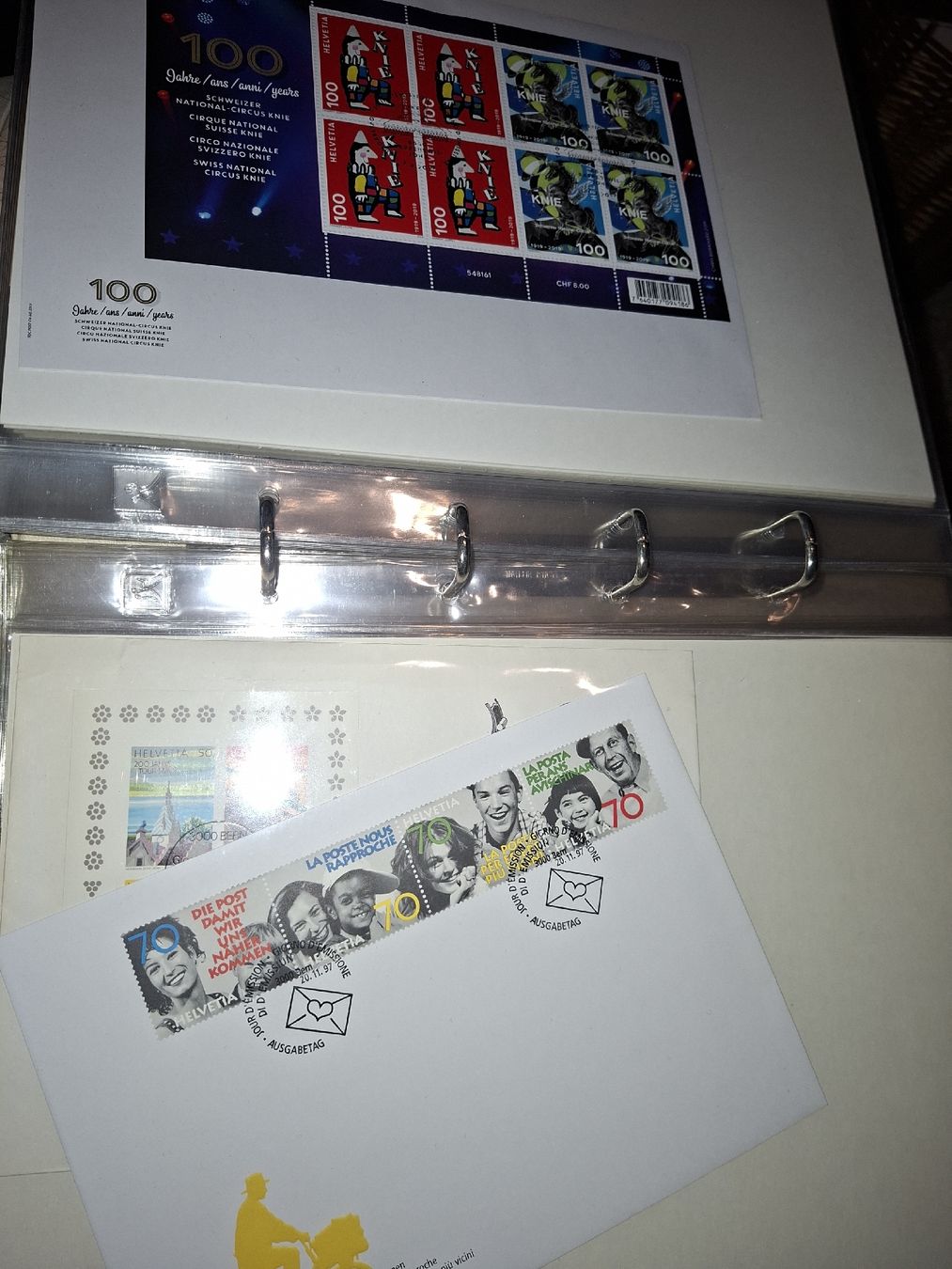 Alle Briefmarken: Album Div. Gross FDC / Geschenkshefte / eca – Gebraucht aus Balgach von SIMEON27 4
