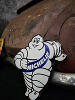 Michelin-Männchen Emailleschild Original Vintage Deko