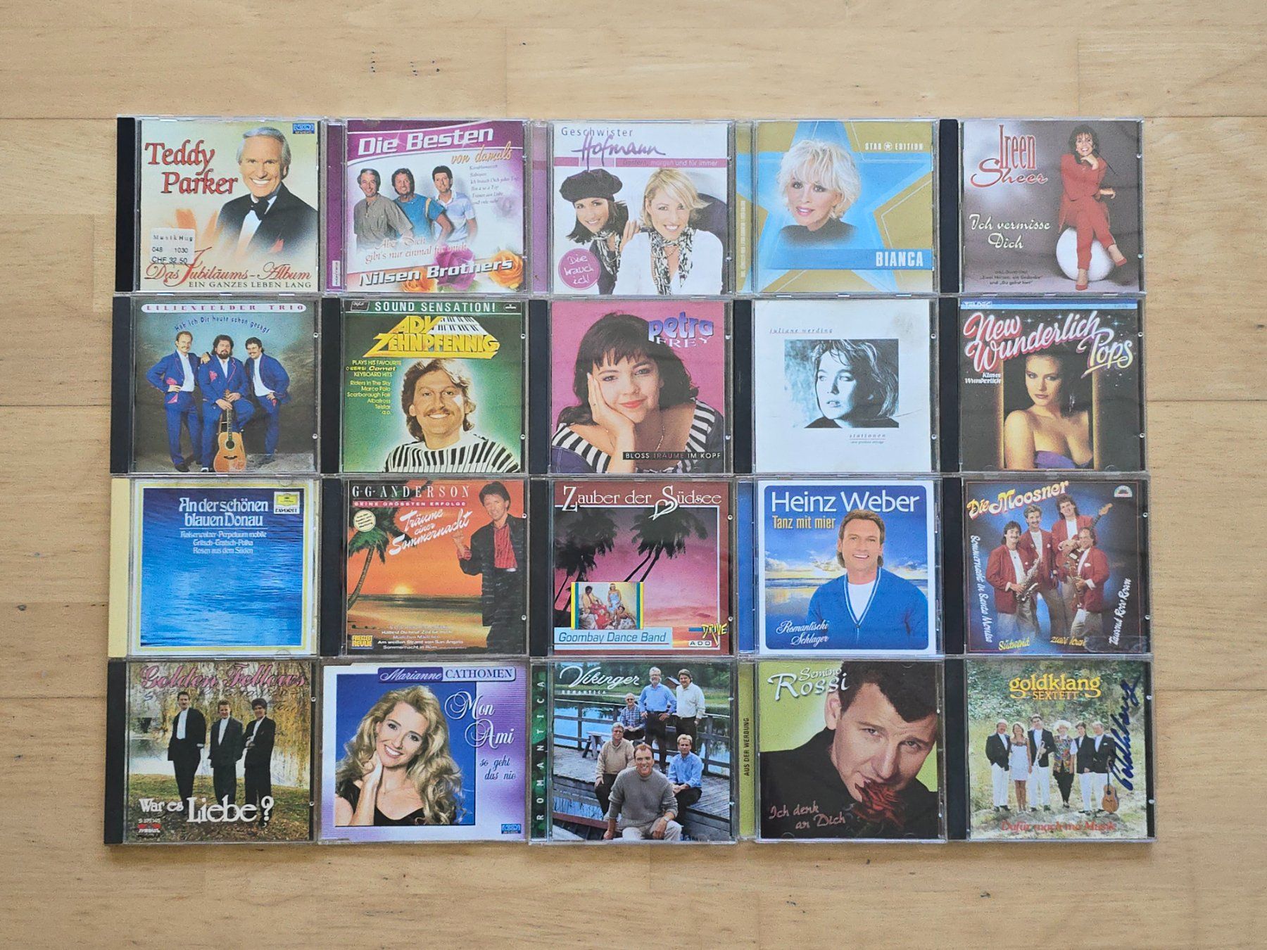 CDs: 20 CD Paket Schlager – Gebraucht aus Dättlikon von Wundertuete_