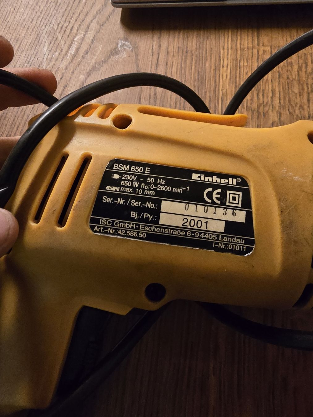Einhell Trapani: Einhell Bavaria BSM 650 E Bohrmaschine (D) – Usato da Rorschach venduto da TimelessTrading 1