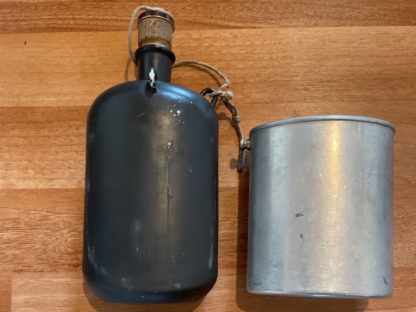 Schweizer Armee Bottiglie: Alte Militärgetränke Flasche – Usato da St.Gallen venduto da maierm01 1