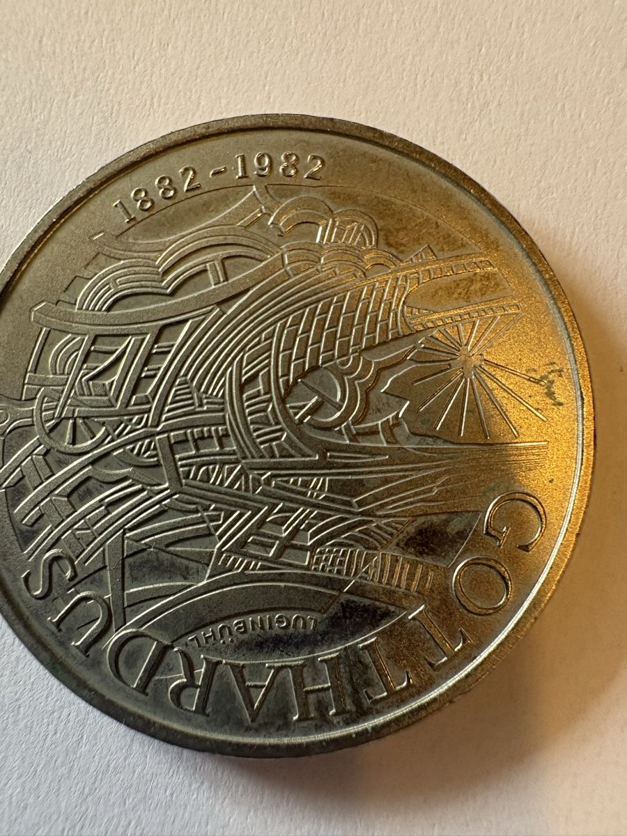 Alle Münzen: 5.fr 1982 helvetia – Gebraucht aus Murten von Tzaugg 2