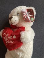 Süsser Teddybär mit Herz "Love You"