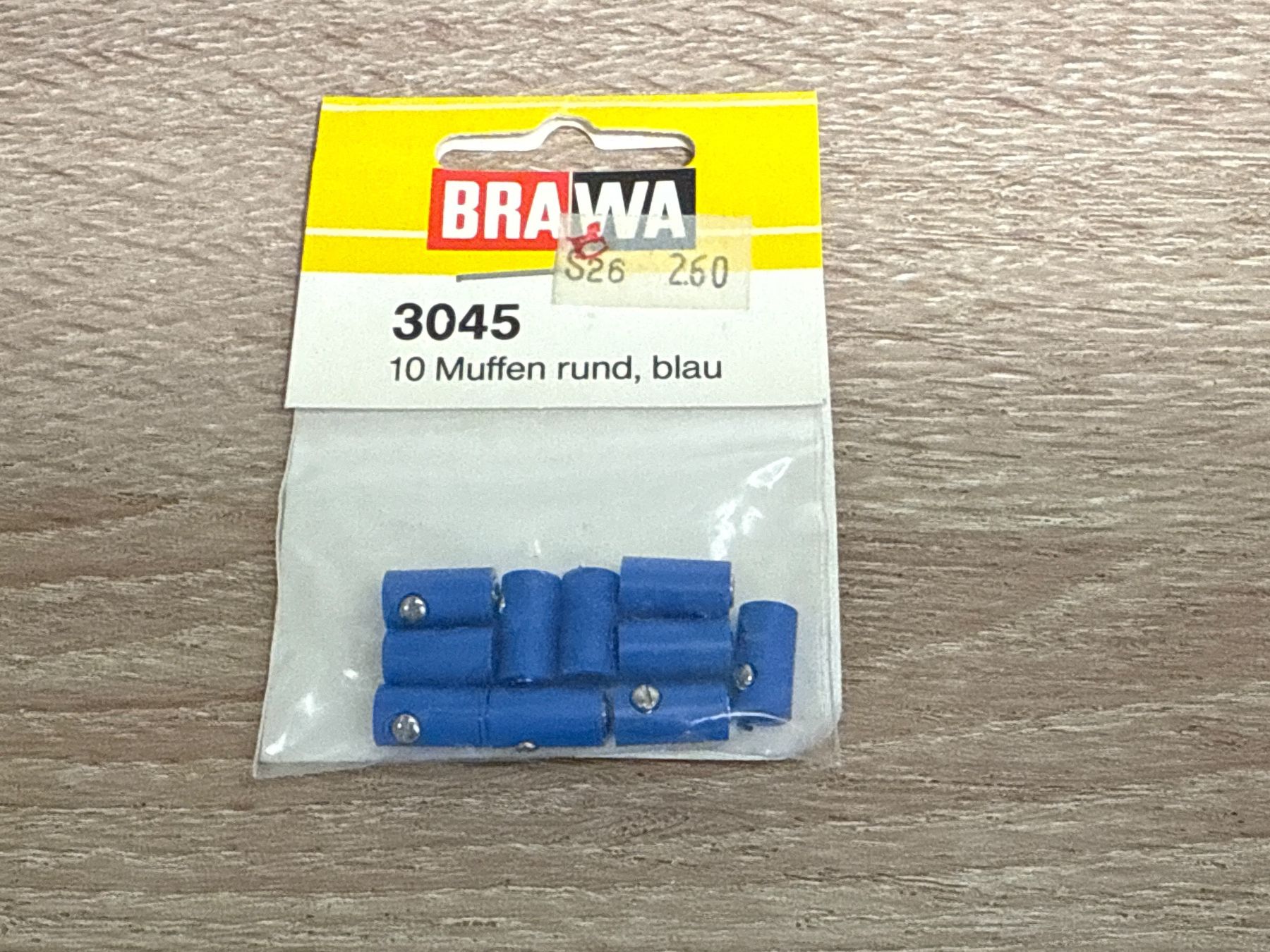 Brawa Modellini di ferrovie: Brawa 3045 prise bleu H0 OVP – Usato da St-Aubin-Sauges venduto da tantome