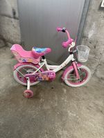 Kinderfahrrad Disney Prinzessinnen 14 Zoll weiss rosa