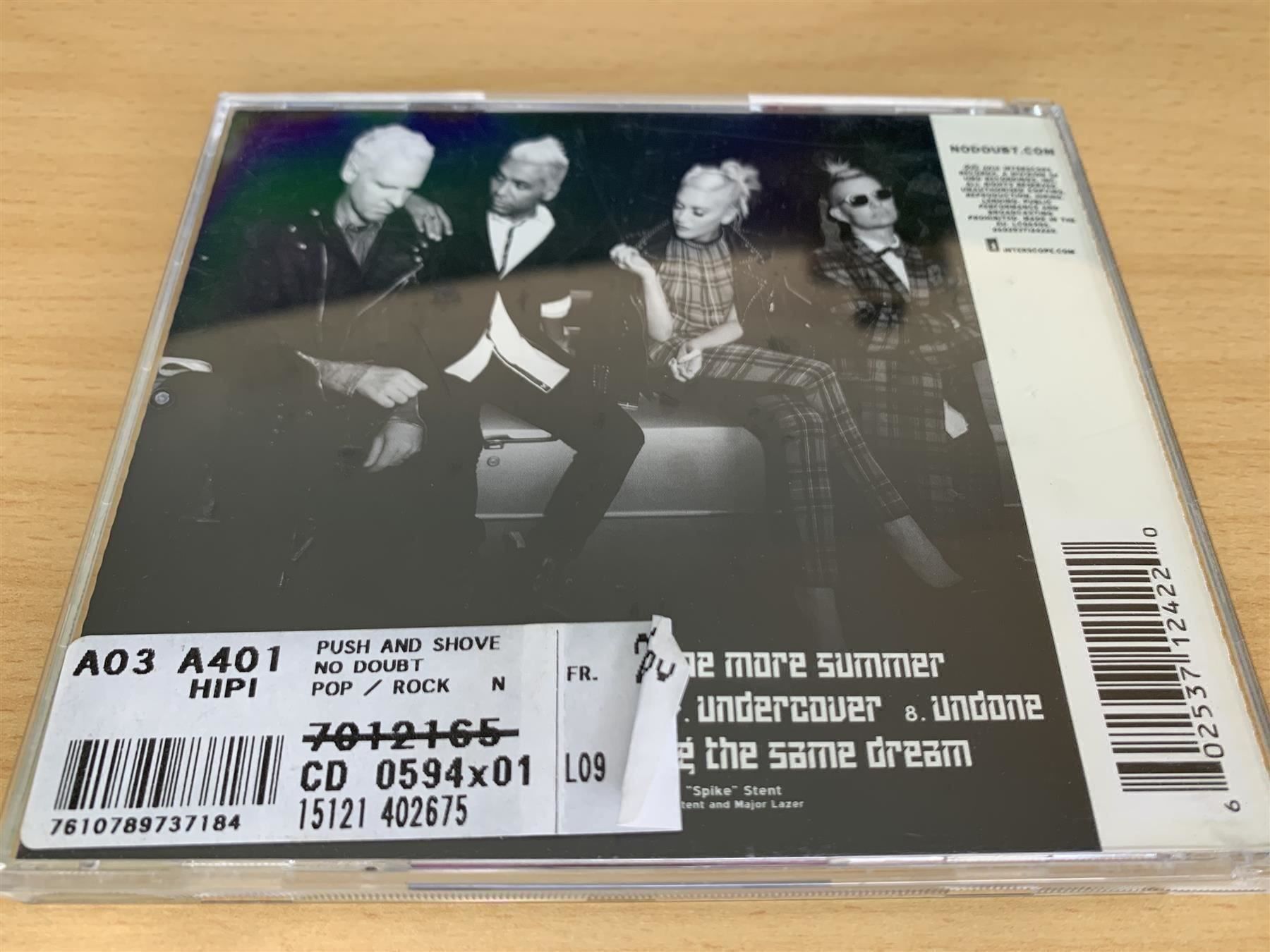 CD: No Doubt – Push And Shove – Usato da Rikon im Tösstal venduto da Alpenmutz 1