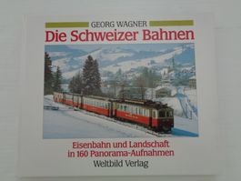 Die Schweizer Bahnen - Eisenbahn u. Landschaft 160 Bildern