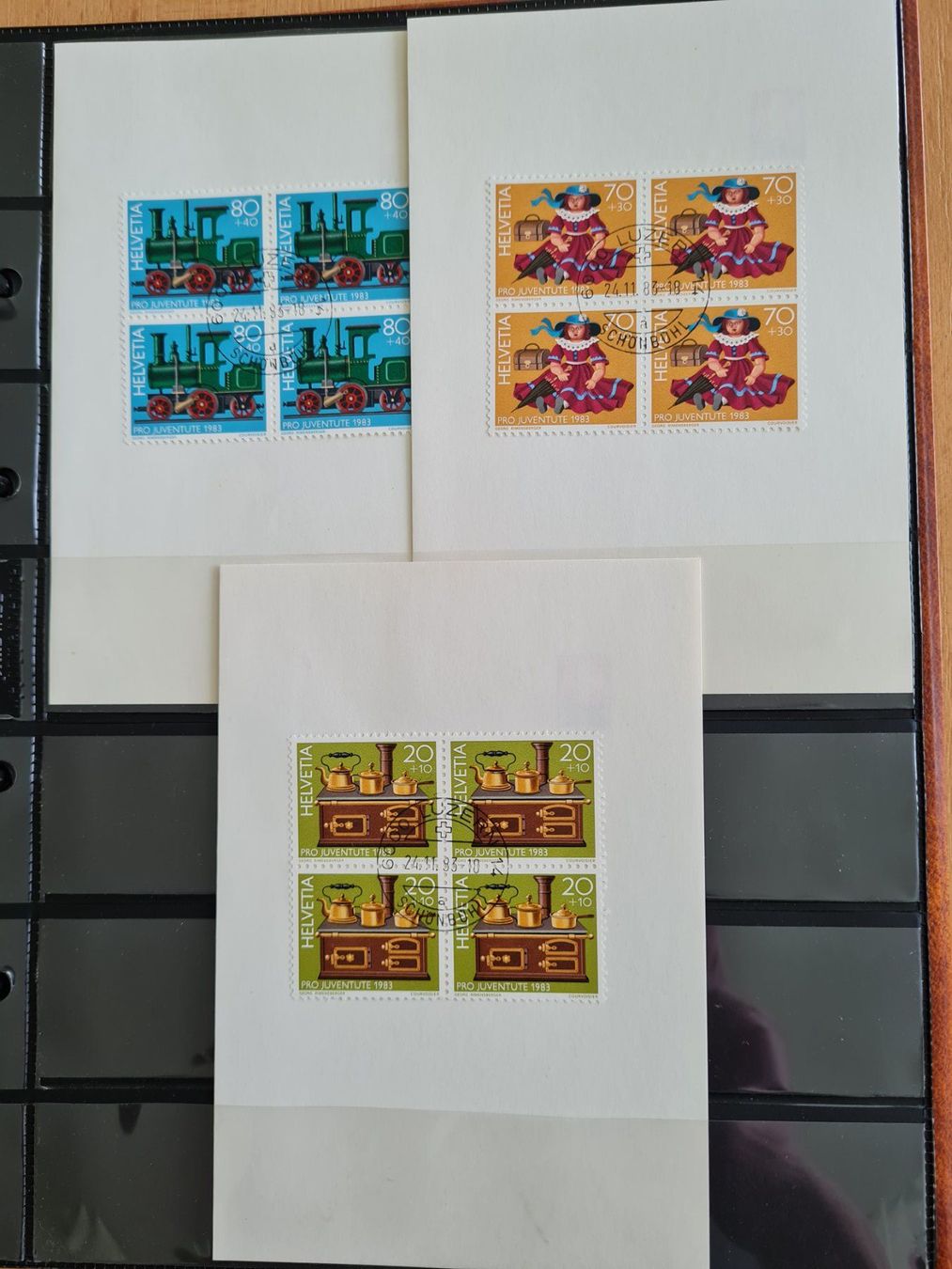 Alben: Album mit Schweizer Briefmarken. – Gebraucht aus Luzern von Ulrich34 5