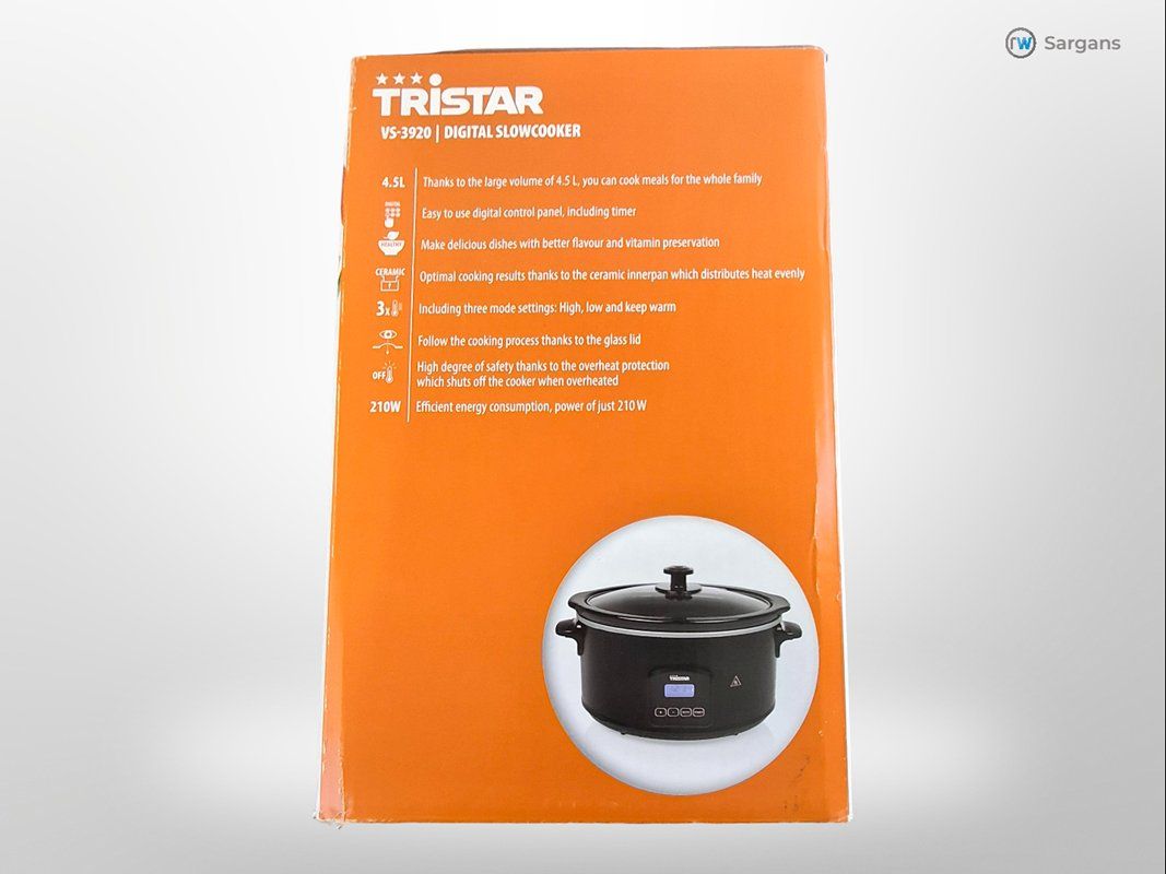 Elettrodomestici da cucina: TRISTAR Slow-Cooker digital Dampfgarer – Usato da Sargans venduto da Restwert_Sargans 3