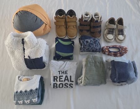 Jungen Kleiderpaket Gr. 86/92 Schuhe Gr. 25/26