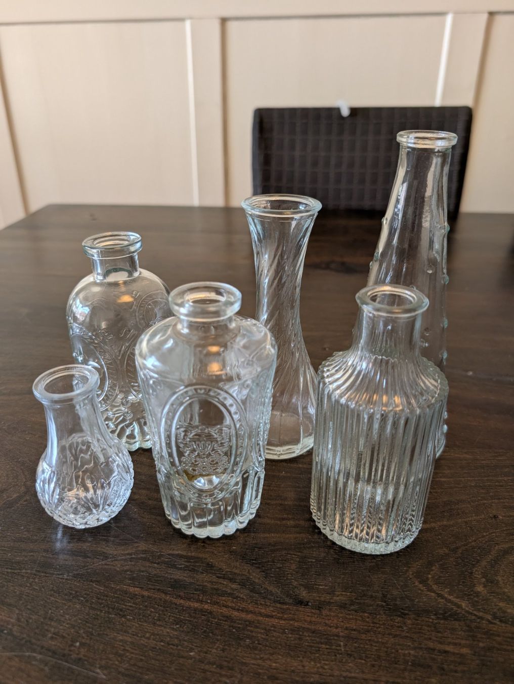Vasen & Gefässe: Deko Vasen Glas Vintage Style, 6er Set – Neu (gemäss Beschreibung) aus Sursee von Sen.Lu 1