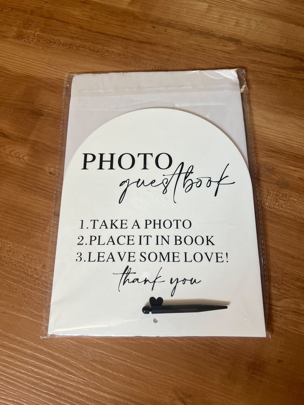 Tutte le decorazioni: Photo Guestbook Schild – Usato da Ebikon venduto da Angelheart1000