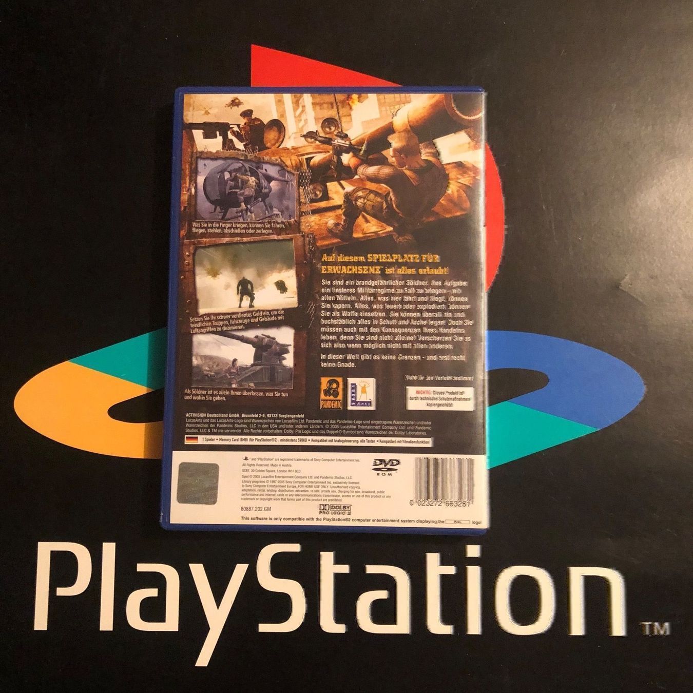 Spiele: Mercenaries für PS2 – Gebraucht aus Kestenholz von Mad18 1