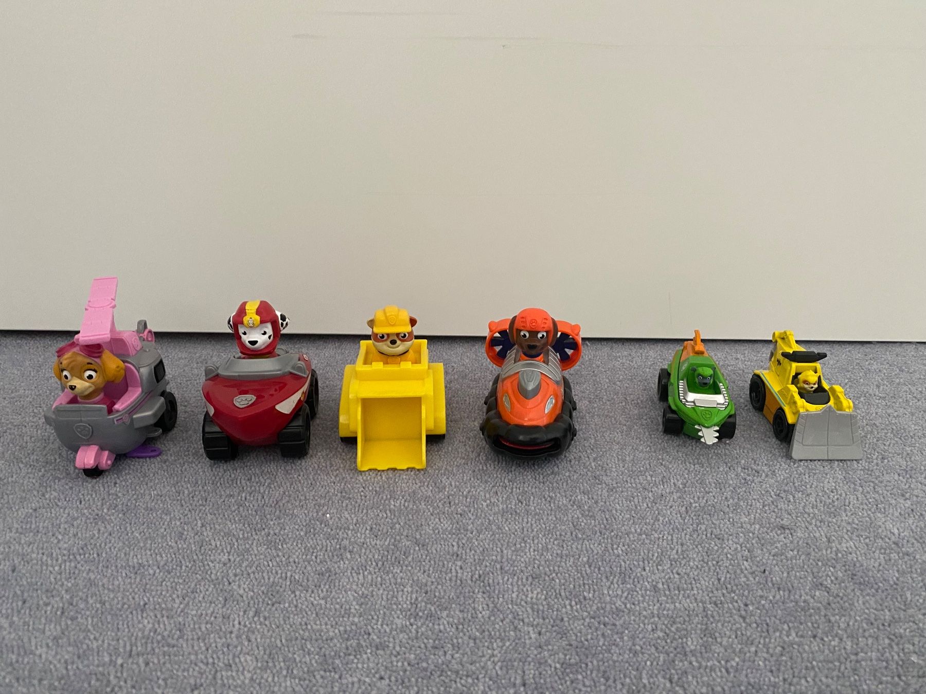 Spielzeuge: 6x Paw Patrol Mobile – Gebraucht aus Trachslau von M_Schmid81