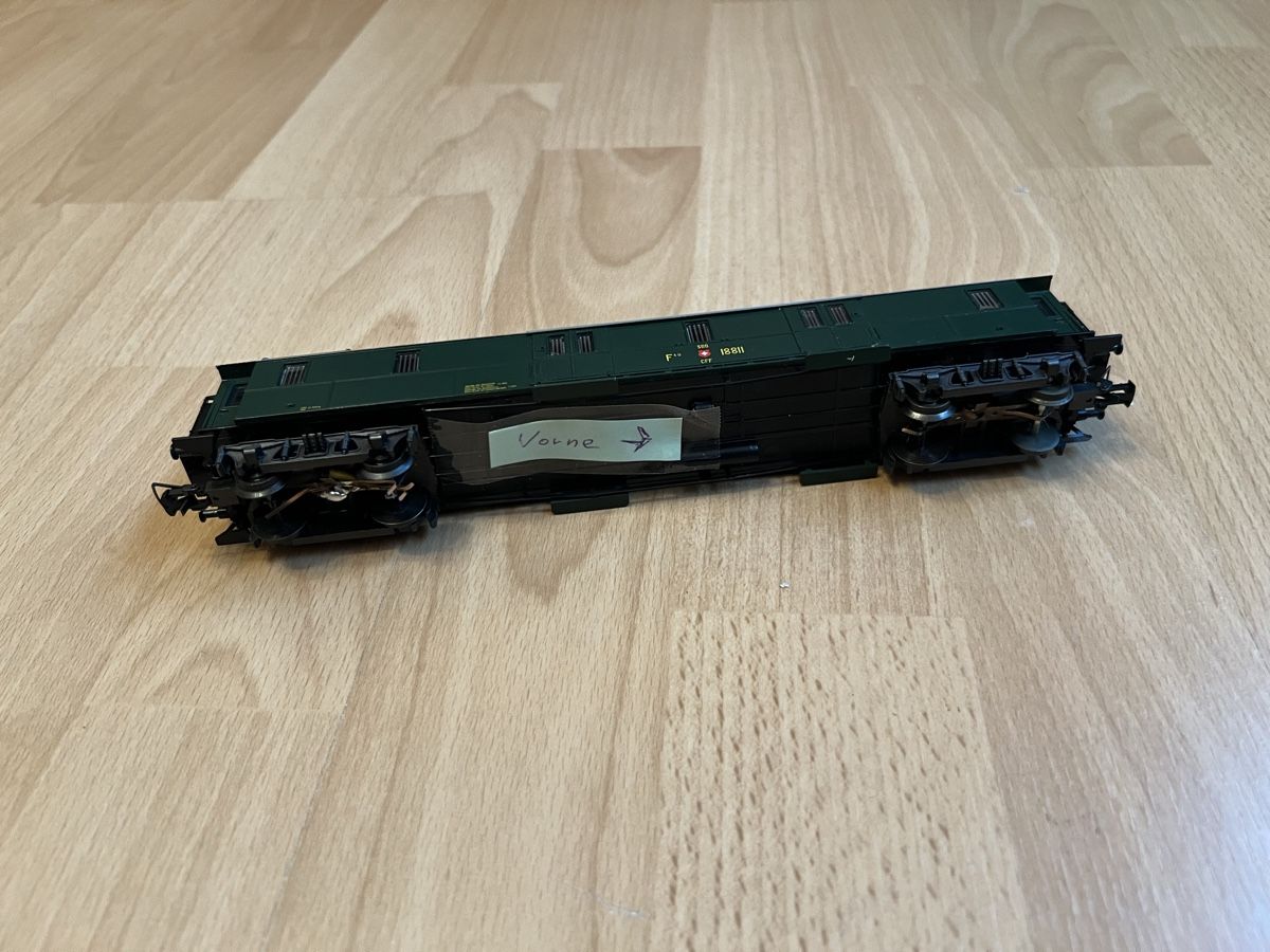 Märklin Modelleisenbahnen: Märklin Gepäckwagen grün – Gebraucht aus Gisikon von ram_78bx 4