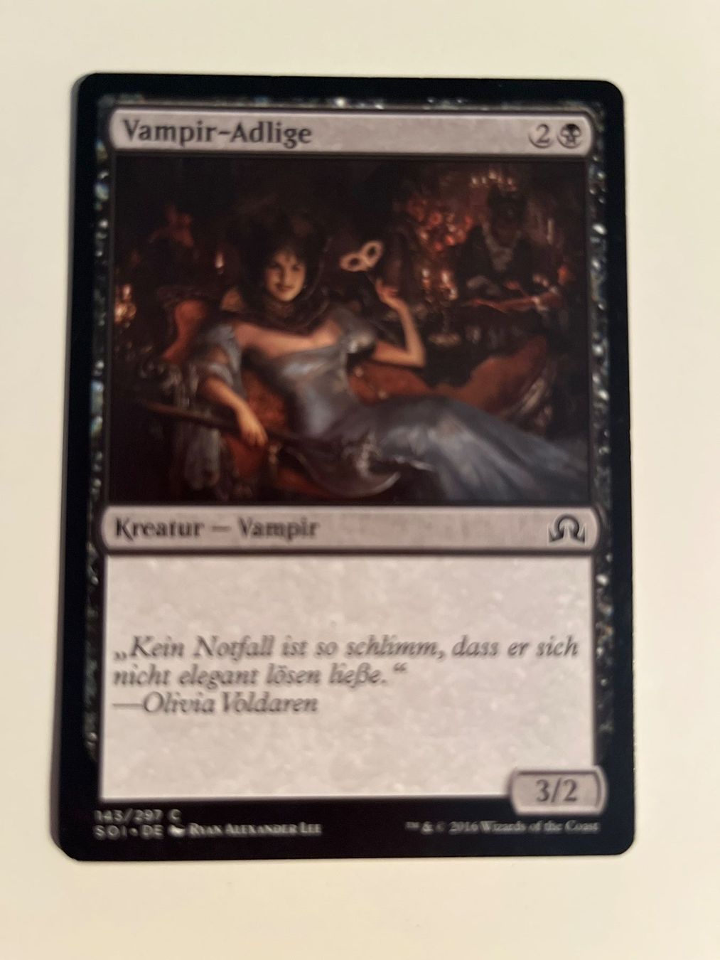 Magic The Gathering Carte collezionabili: 1 x Vampir-Adlige - Magic: The Gathering - MtG – Usato da Kriens venduto da Shadi1980