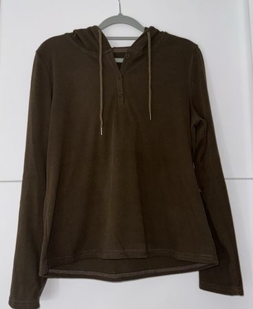 Gemütliches Hoodie & Hose Set Gr. M, Braun