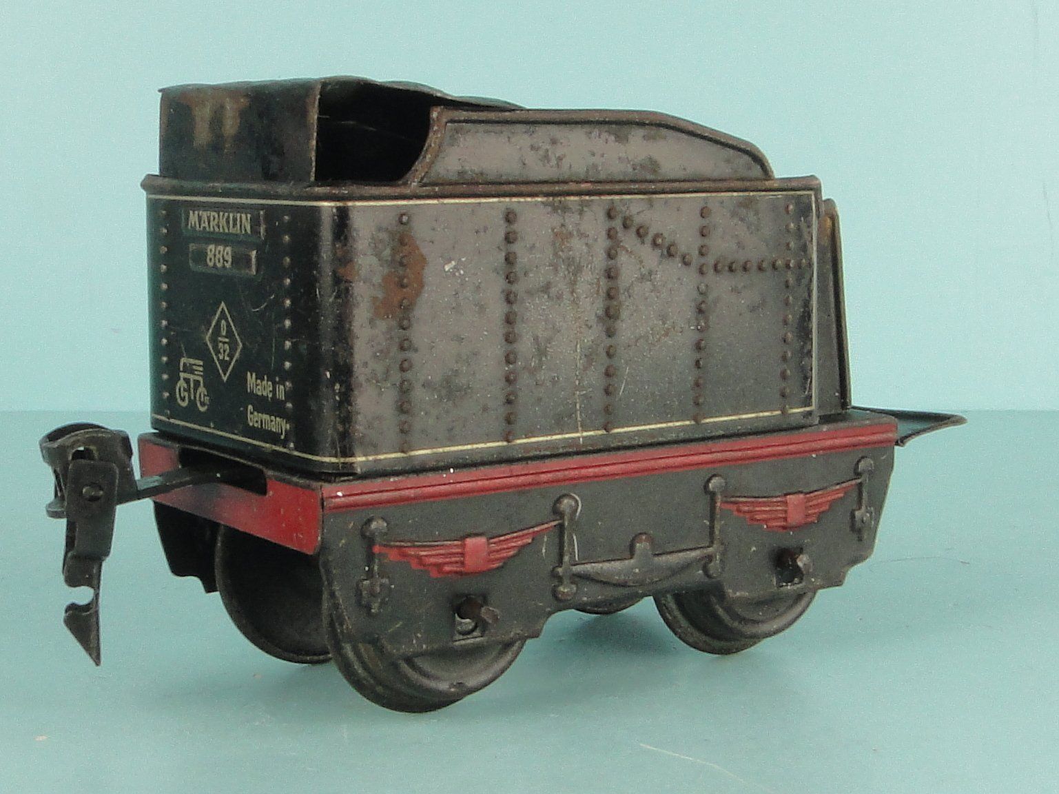 Märklin Modellini di ferrovie: Märklin 889 Teile einer Dampflokomotive – Usato da Bülach venduto da cann11 7