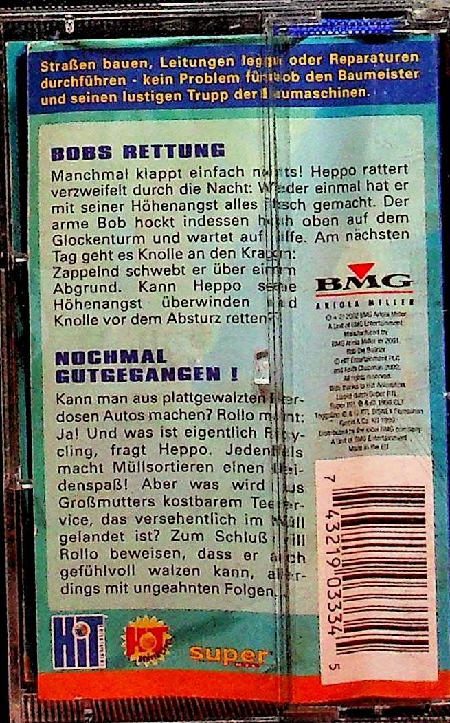 Musicassette: MC Bob der Baumeister Rettung – Usato da Reitnau venduto da Zaomir 1