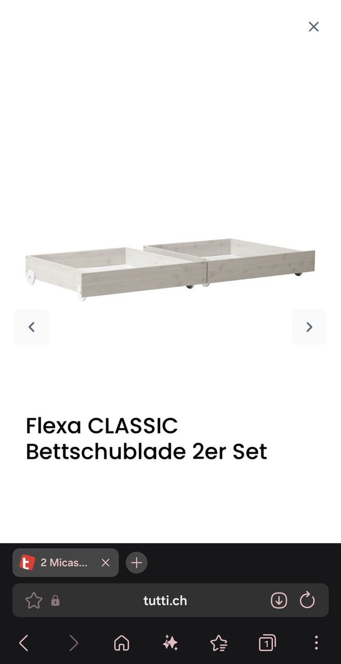 Flexa Betten: Kinderbett 90cm/200cm – Gebraucht aus Jegenstorf von kylima01 2