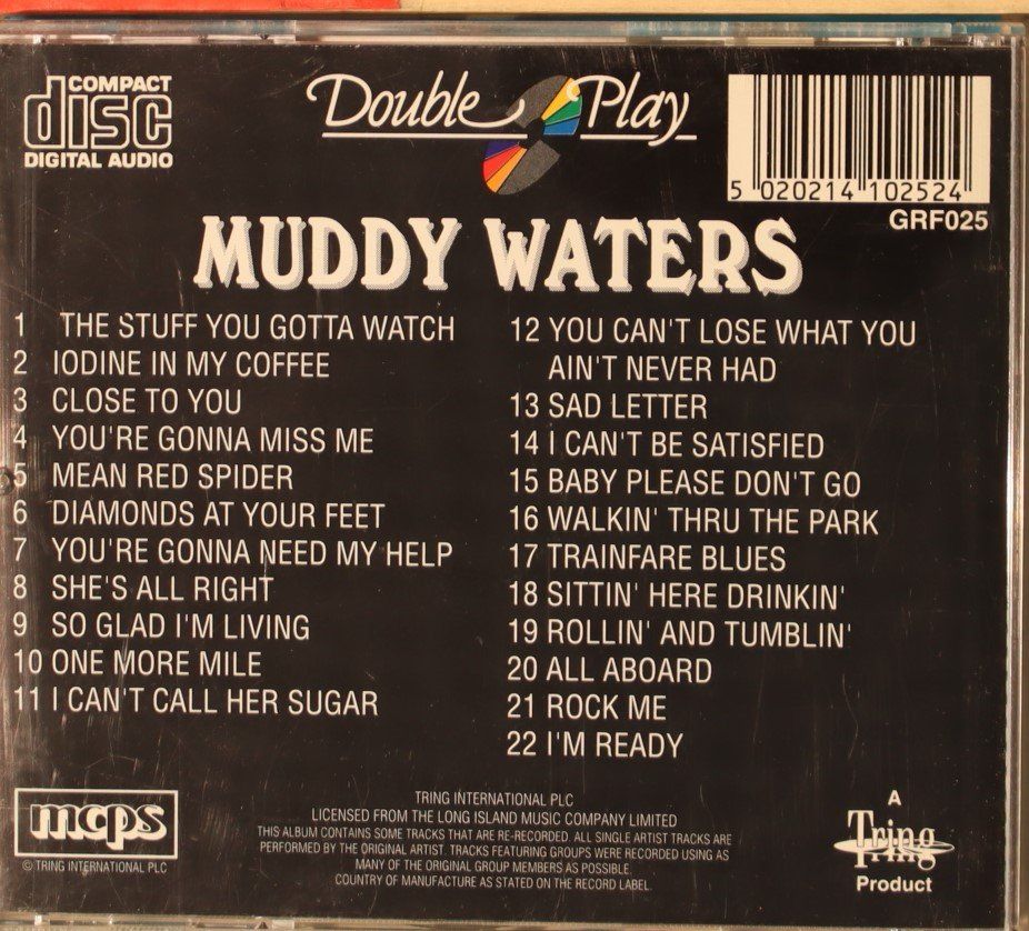 CD: Muddy Waters – 22 Track Collection – Usato da Luzern venduto da CONTENTI 2