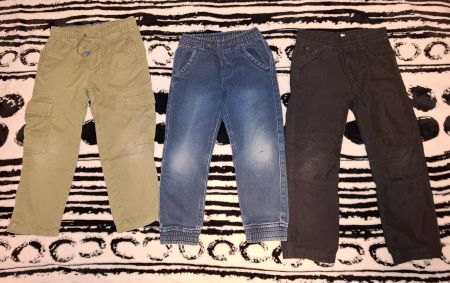 3x Hosen gr.122