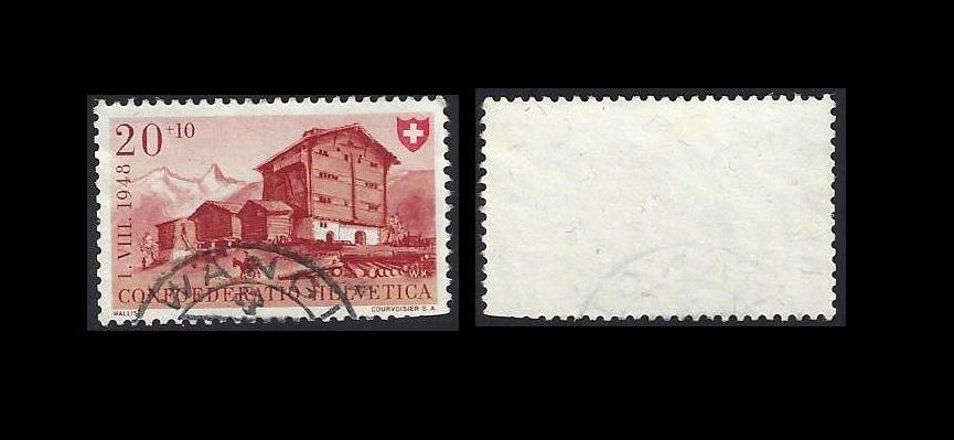 Tutti i francobolli: Pro Patria 1948, Stempel Wängi – Usato da Baar venduto da miam8