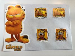 GARFIELD the MOVIE - Sondermarken FDC BEIDE Zähnungen VOLL !