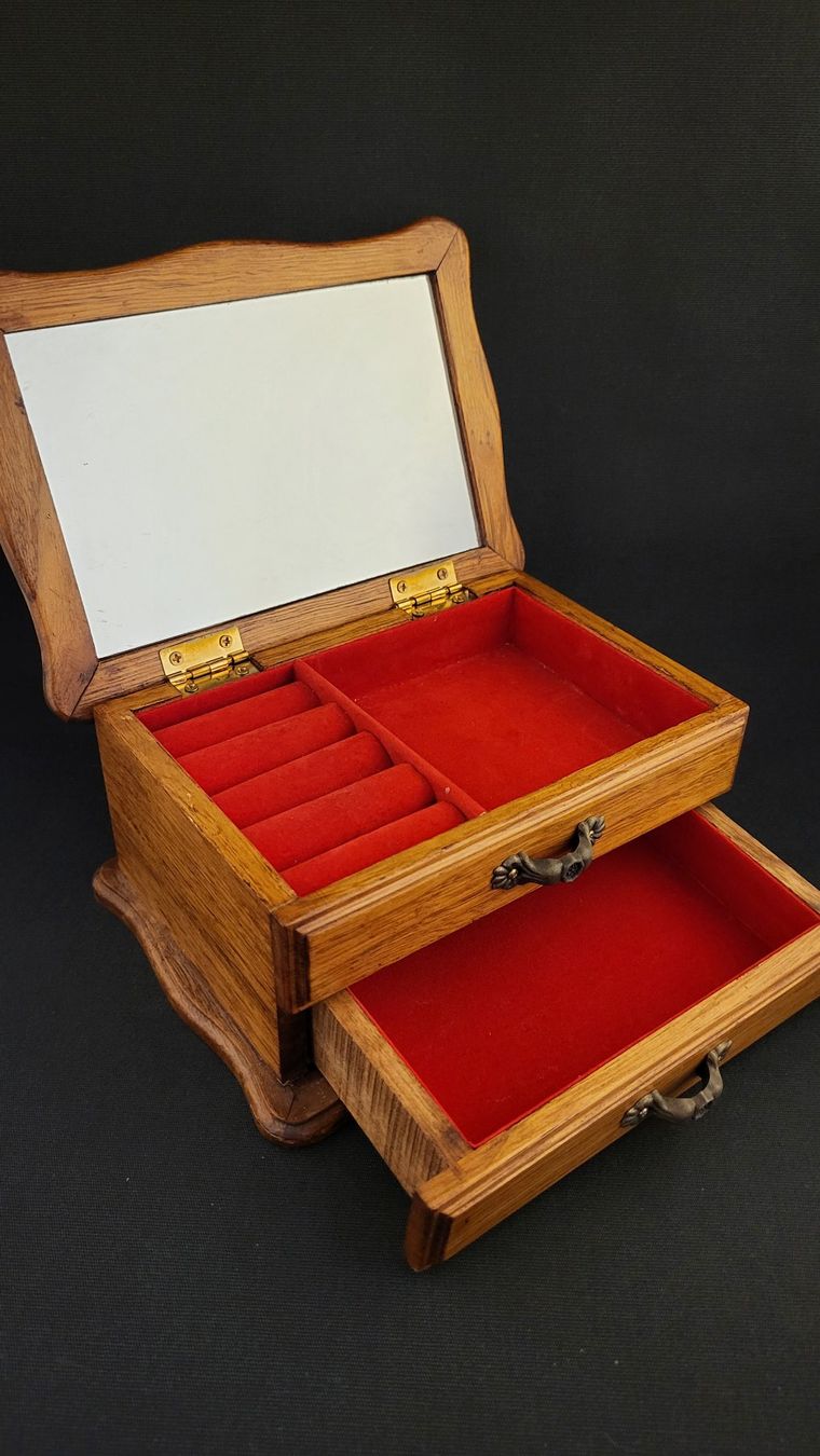 Dosen: Schmuck-Schatulle mit asiatischem Motiv – Gebraucht aus Basel von spinne02 3