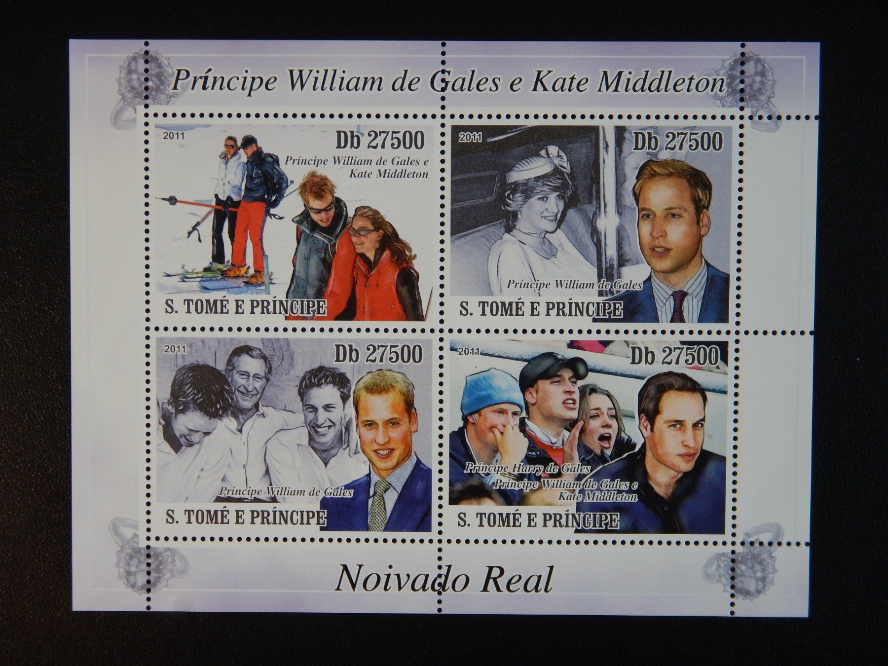 Tutti i francobolli: S.Tome e Principe Royal Wedding 2011 ** – Usato da Zürich venduto da Muehlekauf