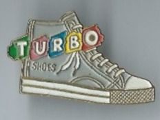 Placchette & Badge: Turbo Shoes PIN – Usato da Zürich venduto da t24_de