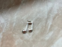 Silberner Musiknoten Anhänger Charm 🎶