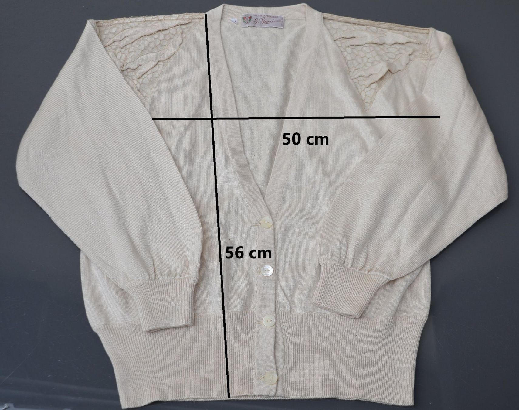 Gucci Maglioni & Felpe: Gucci Pullover /  cardigan .40 100% Seide / soie – Usato da Collonges venduto da Auganien 3
