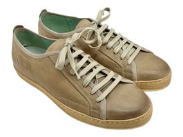 Baskets Bagatt cuir beige. Pointure 43