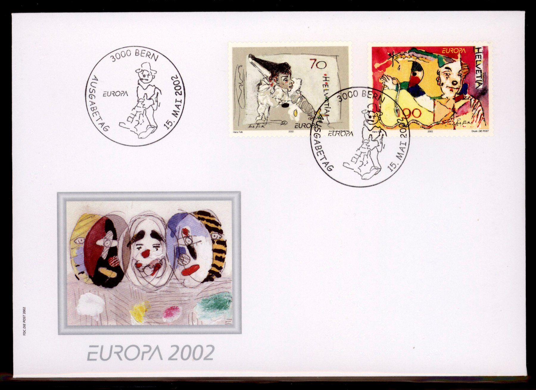 Tutti i francobolli: 2002, FDC, Europa – Usato da Willisau venduto da Vollstempel