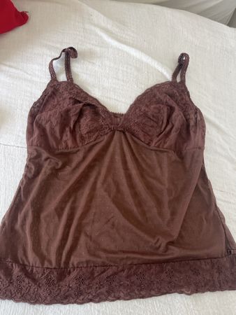 Schönes Spitzen Top, negligee, unterhemd 38  C-D