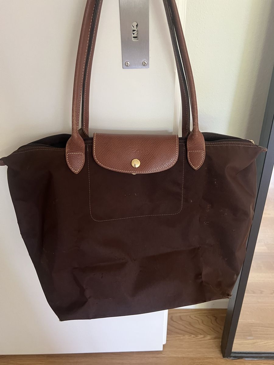 Longchamp Borse da donna: Longchamp Le Pliage Shopper braun Gebraucht medium – Usato da Zürich venduto da sellingmystuff1