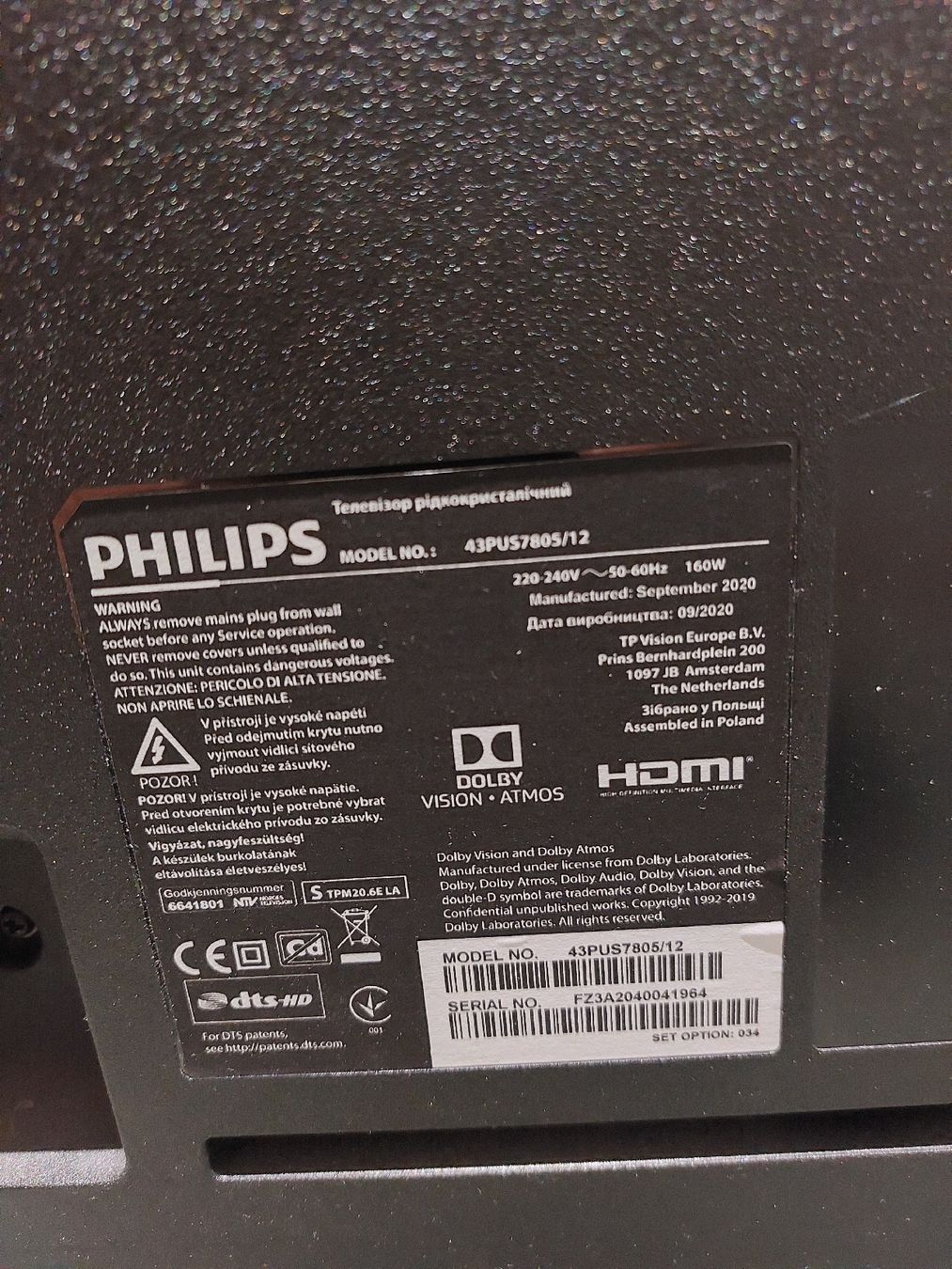 Philips Televisori: Phphilips 43pus7805/12 – Usato da Tuttwil venduto da mie_8cft 3