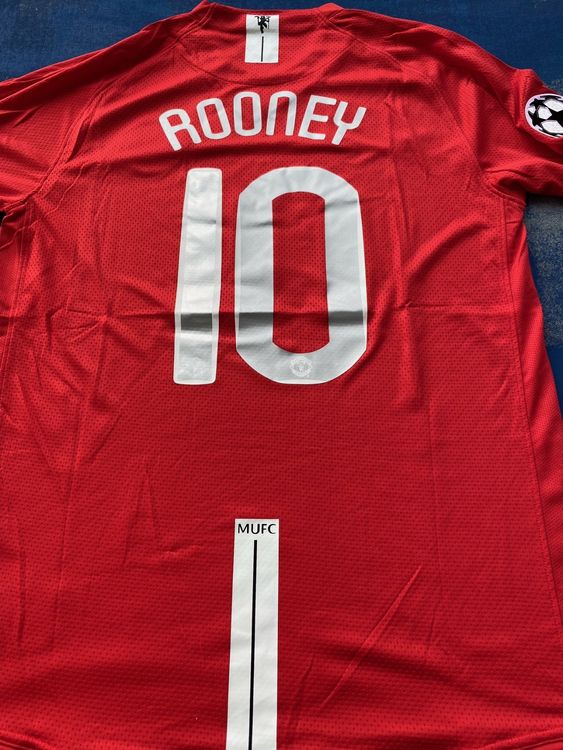 Maillot signé par Rooney - Manchester United Jersey - Certifié par Bec