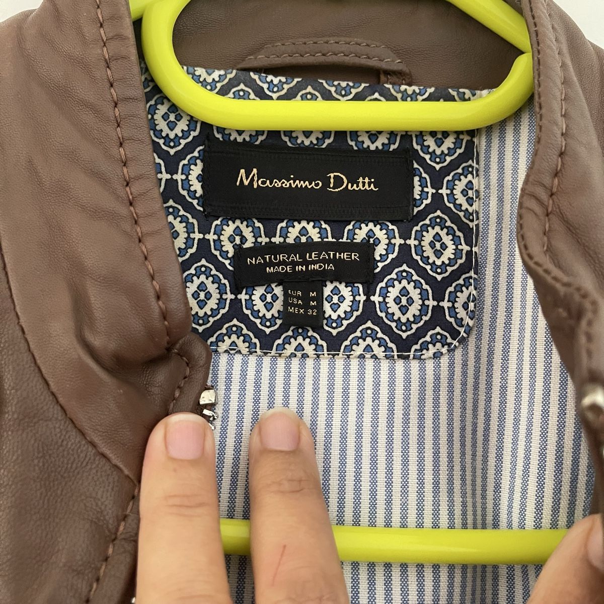 Massimo Dutti Jacken: Massimo Dutti Lederjacke – Braun – Größe M – Neu (gemäss Beschreibung) aus Bern von dek_7bjd 4