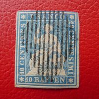Strubel: 23A (23A3), mit zarter zentrischer Raute, K: 110.-+