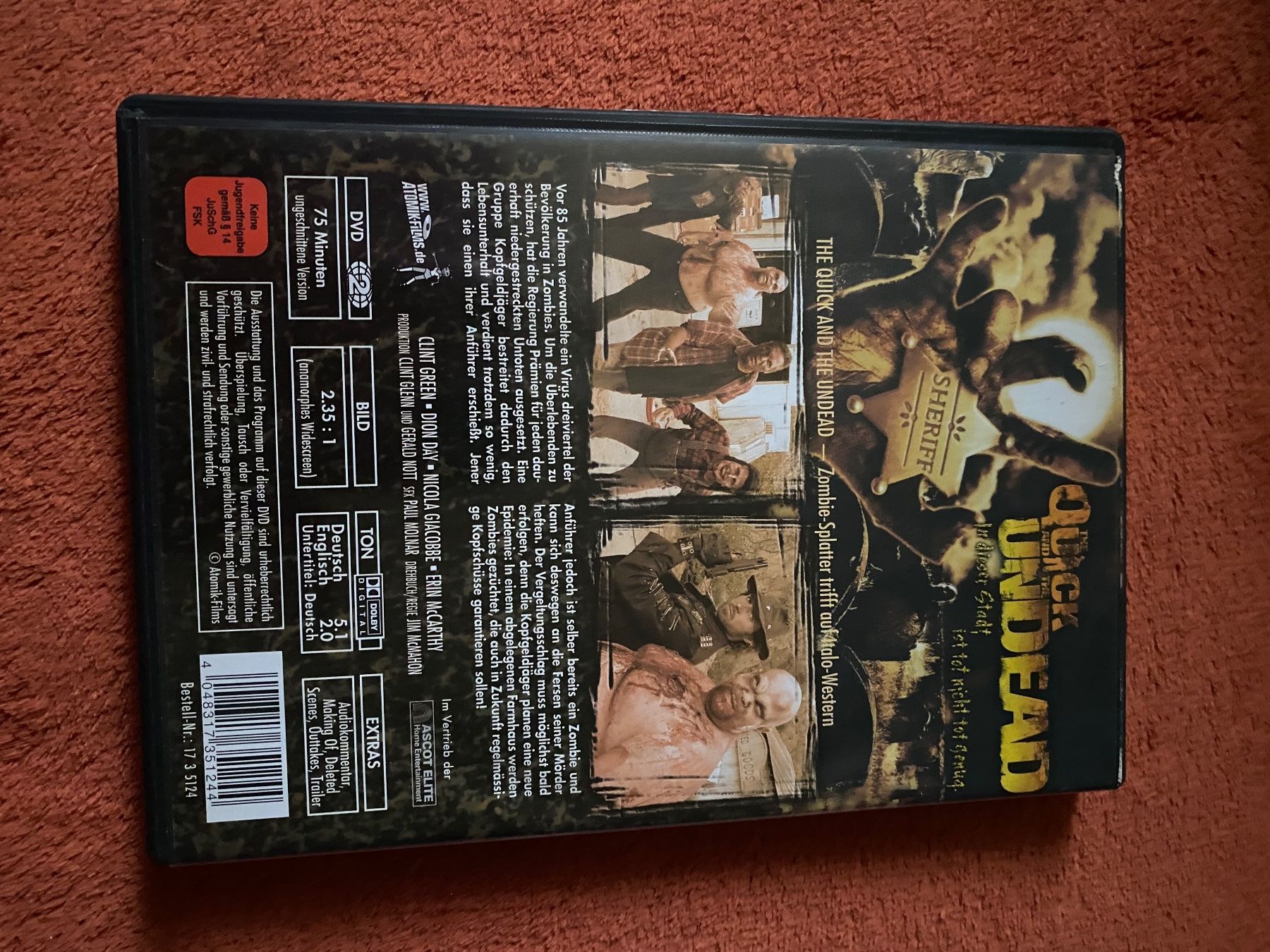 Tutti i DVDs: The quick and the undead – Usato da Gretzenbach venduto da Cantate 1