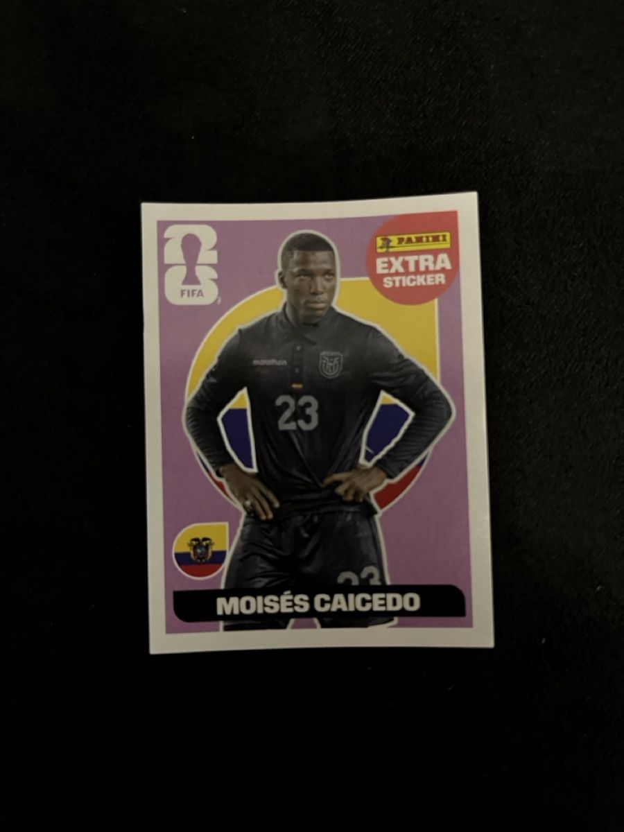 Panini Cartes à collectionner: Panini Extra Sticker Moises Caicedo – Neuf (Voir description) à Stäfa par greety1981