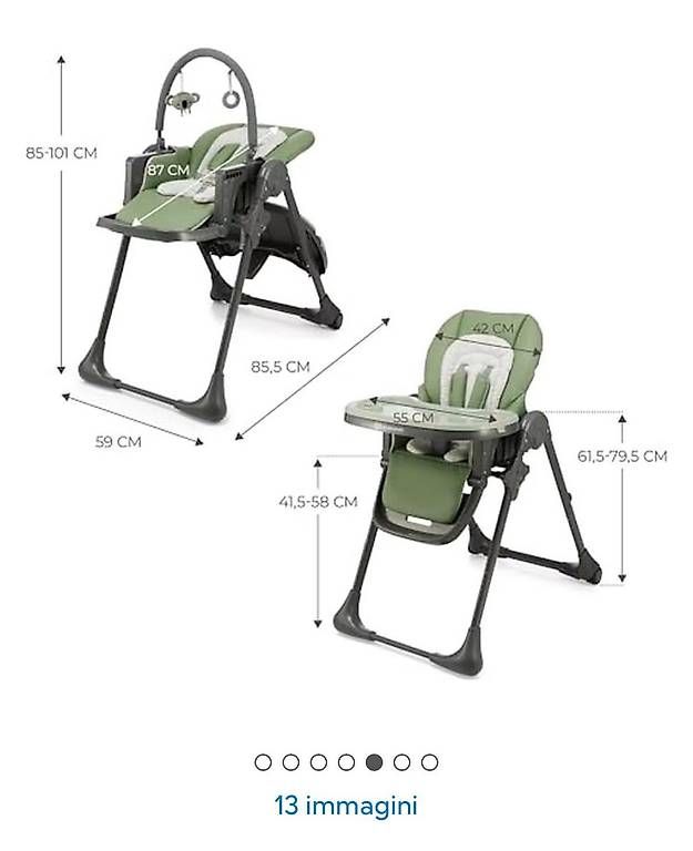 Hochstühle: Seggiolone pieghevole  – Gebraucht aus Lugano von poi_x9dn 1
