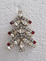 Charmante Gablonzer Weihnachtsbrosche